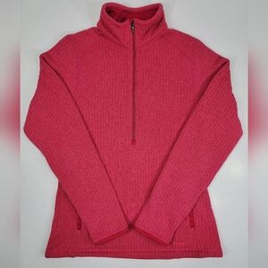 Patagonia Better Sweater Marsupial Fleece Half Zip Pullover Pink Women's Medium